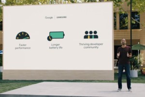 Афиша Для носимой электроники Samsung и Google объединили свои ОС онлайн