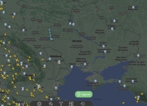 Афиша В повітряному просторі України було помічено Санта Клауса онлайн